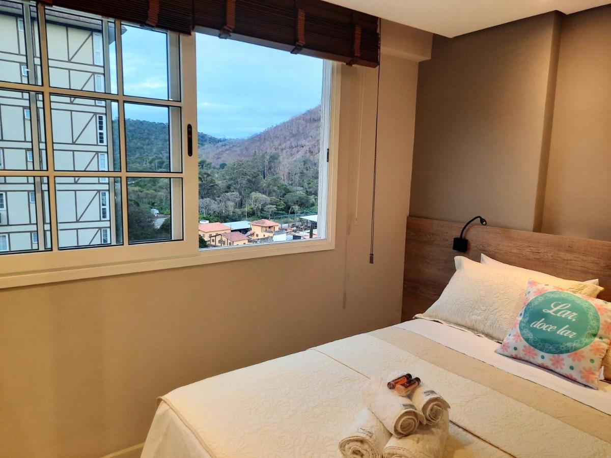 Estudio Itaipava - Granja Brasil - Flat Luxo 419 - Com Piscina Petrópolis Esterno foto