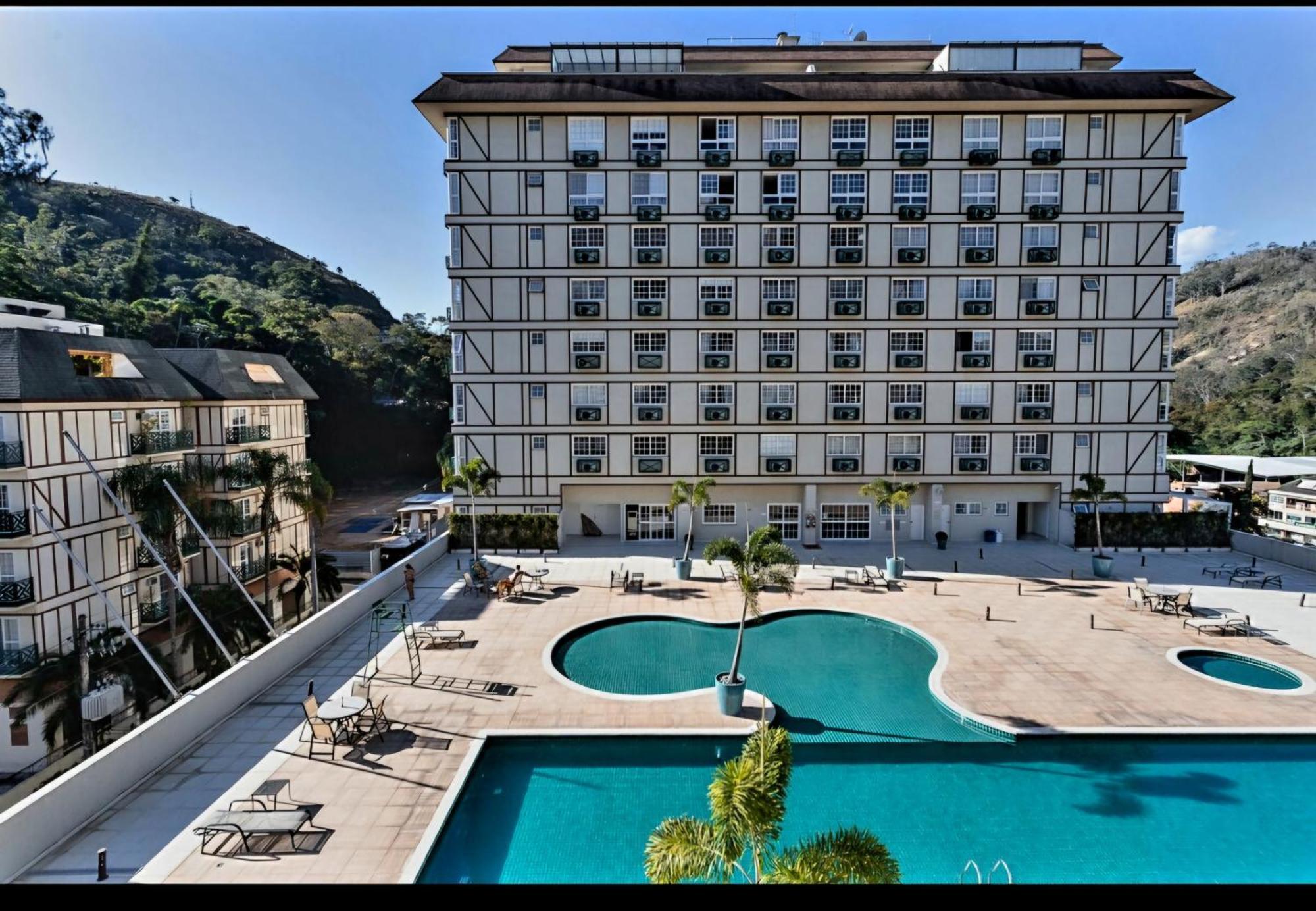 Estudio Itaipava - Granja Brasil - Flat Luxo 419 - Com Piscina Petrópolis Esterno foto