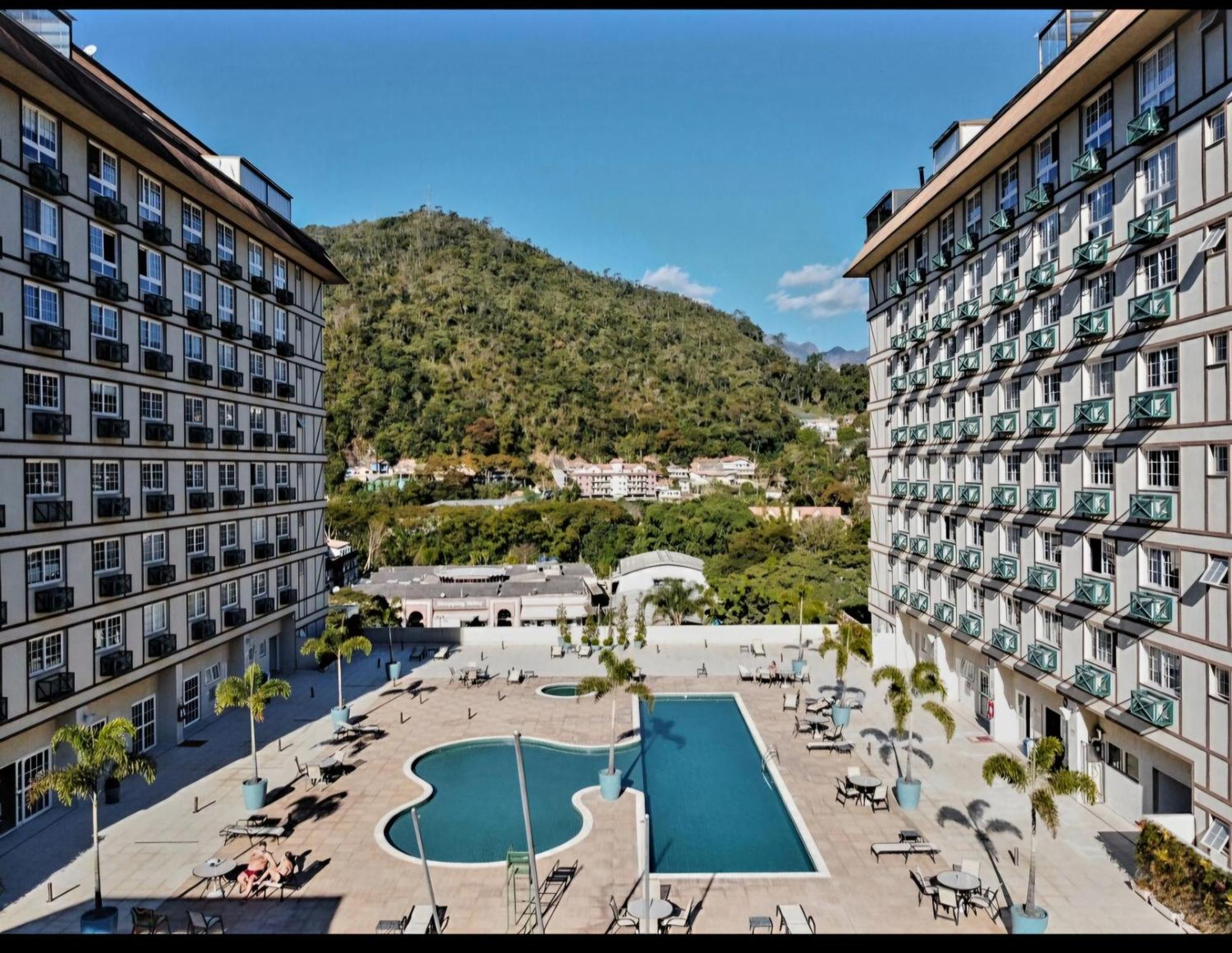 Estudio Itaipava - Granja Brasil - Flat Luxo 419 - Com Piscina Petrópolis Esterno foto